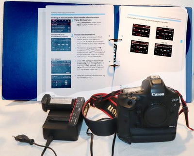 Canon, EOS 1 DX  Mark II, spejlrefleks, 20,2  megapixels, Perfekt, Canons lynhurtige professionelle 