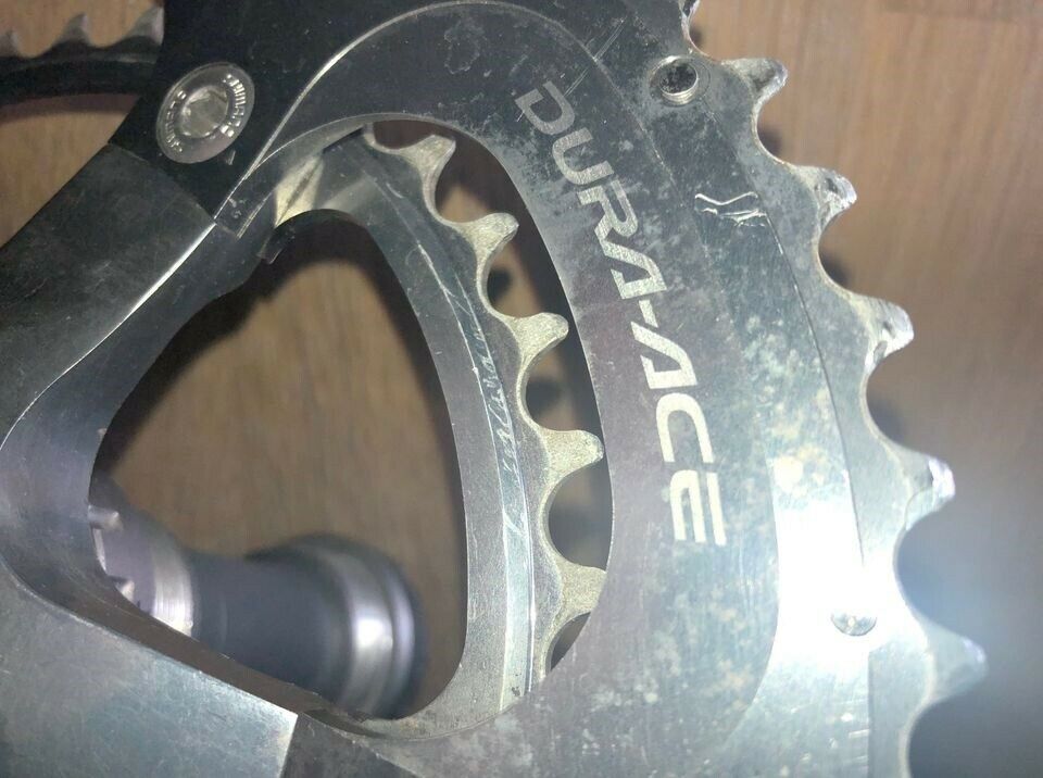 Kranksæt, 7800 dura ace crankset med bsa dura ace box