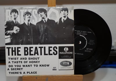 Single, The Beatles, Twist And Shout, Pop, det er nok en af verdens sjældneste Beatles plader
Stand 