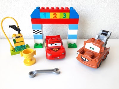 Lego Duplo, Cars lynet. Det klassiske racerløb 10600. Lidt brugsspor.