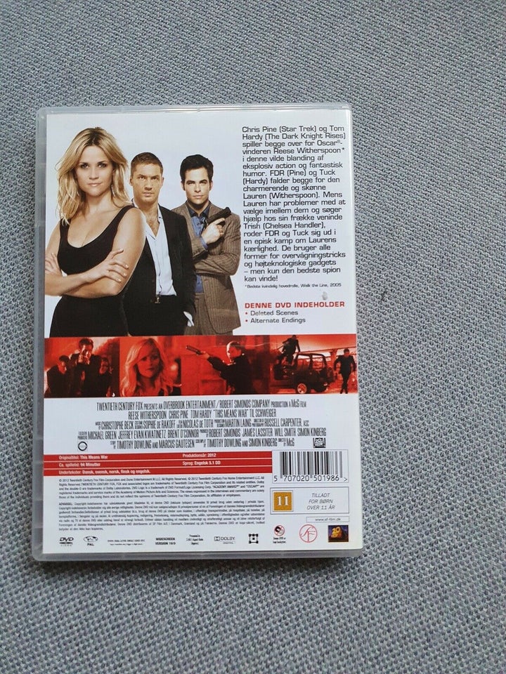 This means war, DVD, action