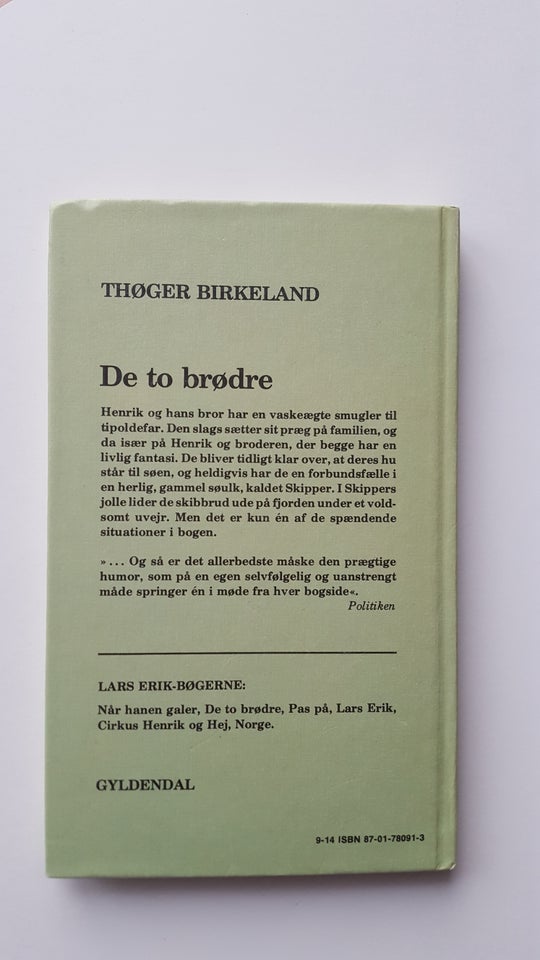 De to brødre, Thøger Birkeland