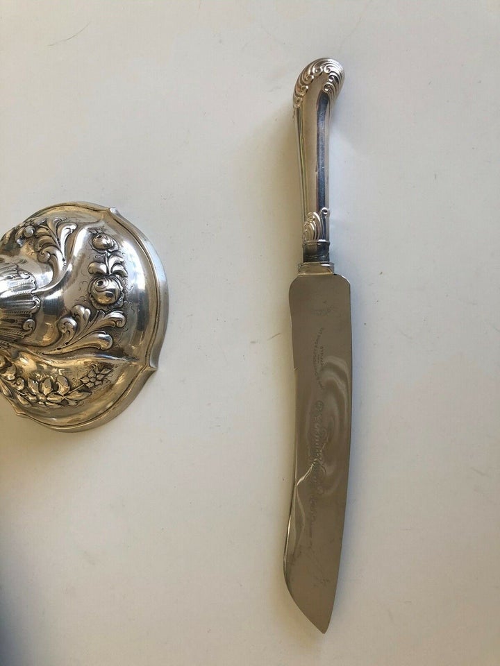 Sølvtøj, Kagekniv, lagkagekniv