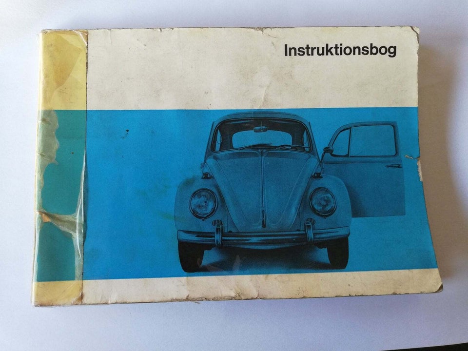 instruktionsbog, VW Bobbel