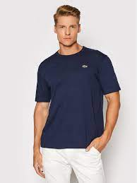 T-shirt, Lacoste, str. XXL,  Mørkeblå,  Ubrugt, T-shirt fra Lacoste i en lækker kvalitet af 100% bom
