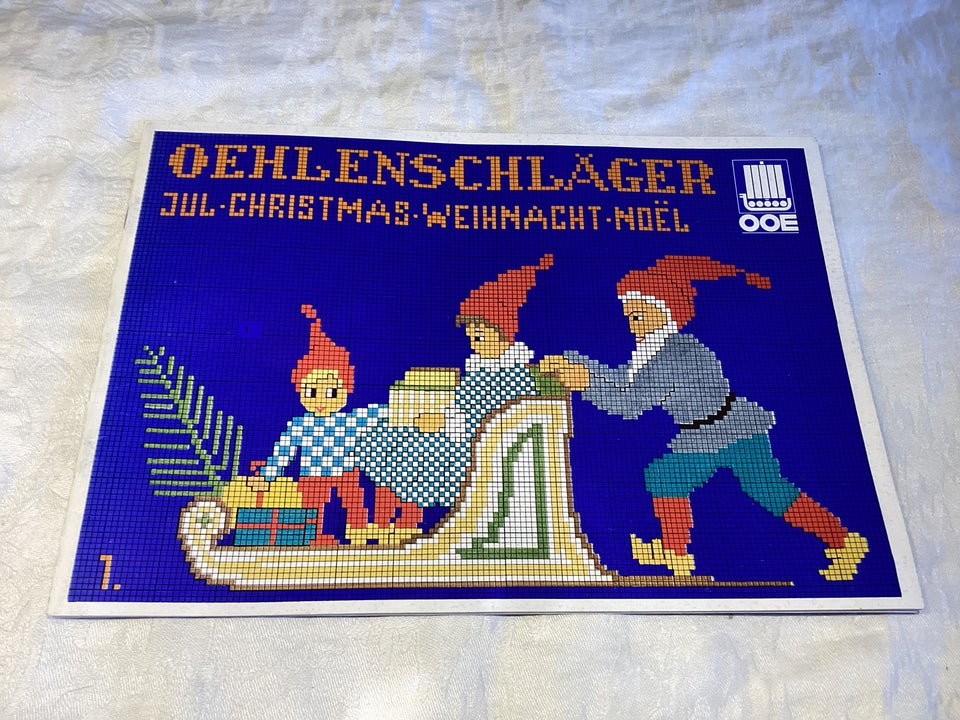 Broderi, Oehlenschläger jul broderibog