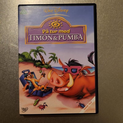 På tur med Timon og Pumba, DVD, tegnefilm