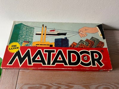 Matador, brætspil, Det gamle retro Matador spil
Alt er intakt i spillet.