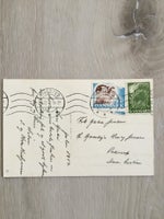 Postkort, Gammelt postkort 1947