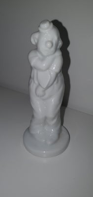 Porcelæn, Figurer, 2 Porcelæns klovne figurer hvide
Højde: 13 cm

Sælges samlet for 125 kr eller 75 