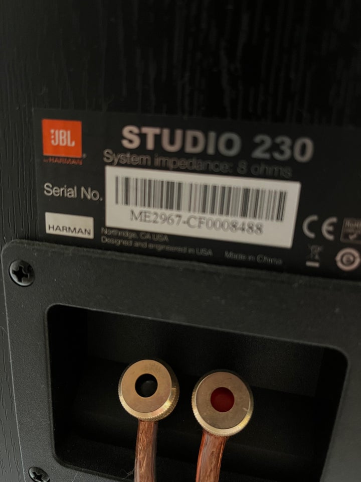 Højttaler, JBL, Studio 230