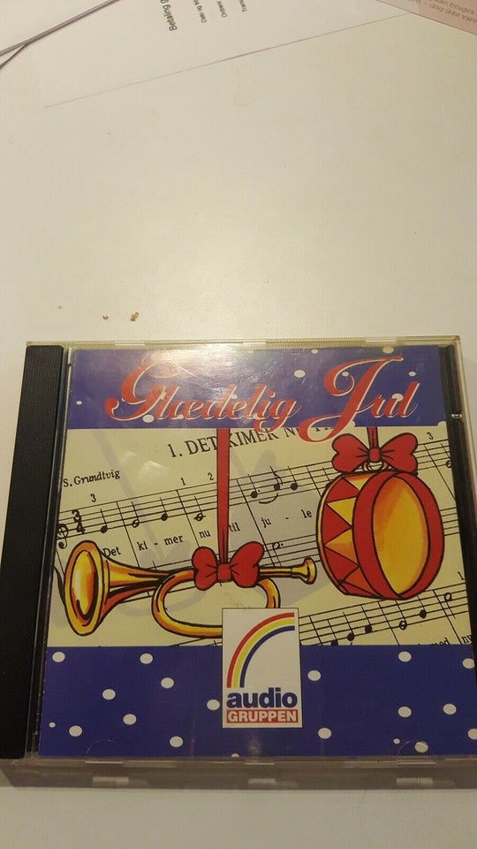 Various / Diverse: CD : Glædelig jul - En rigtig dansk top jul,