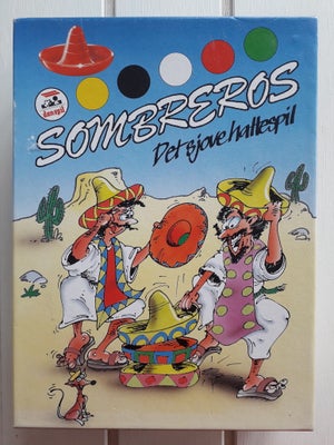 Sombreros - det sjove hattespil, familiespil, brætspil, Familiespil med 2-4 deltagere fra 7 år. Regl