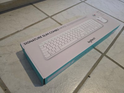 Tastatur, trådløs, Logitech , MK950 Signature, Perfekt, Næsten ikke brugt tastatursæt med mus og key