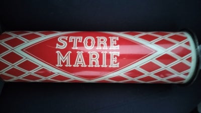 Dåser, Marie kiks dåse, Vintage Store Marie dåse , til opbevaring af Marie kiks.


Dåsen måler 21 cm