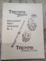 Triumph T20 Cub og T15 Terrier Triumph reservedels katalog