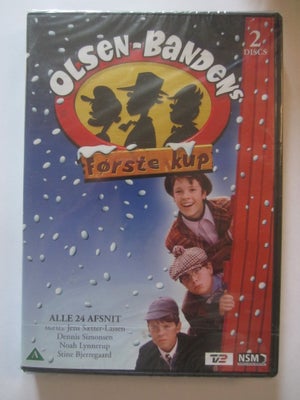 Olsen Bandens første kup, DVD, animation, Olsen Bandens første kup
i folie
Jeg sender gerne, porto f