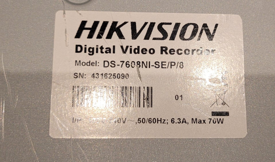 Videoovervågning, Hikvision