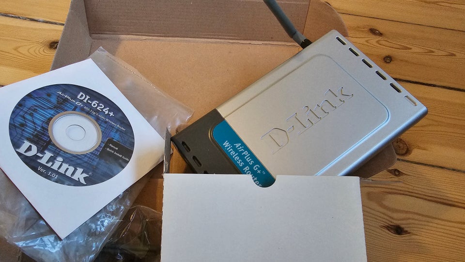 Router, wireless, D-Link