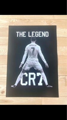 Plakat, motiv: CR7, A3. Helt ny 