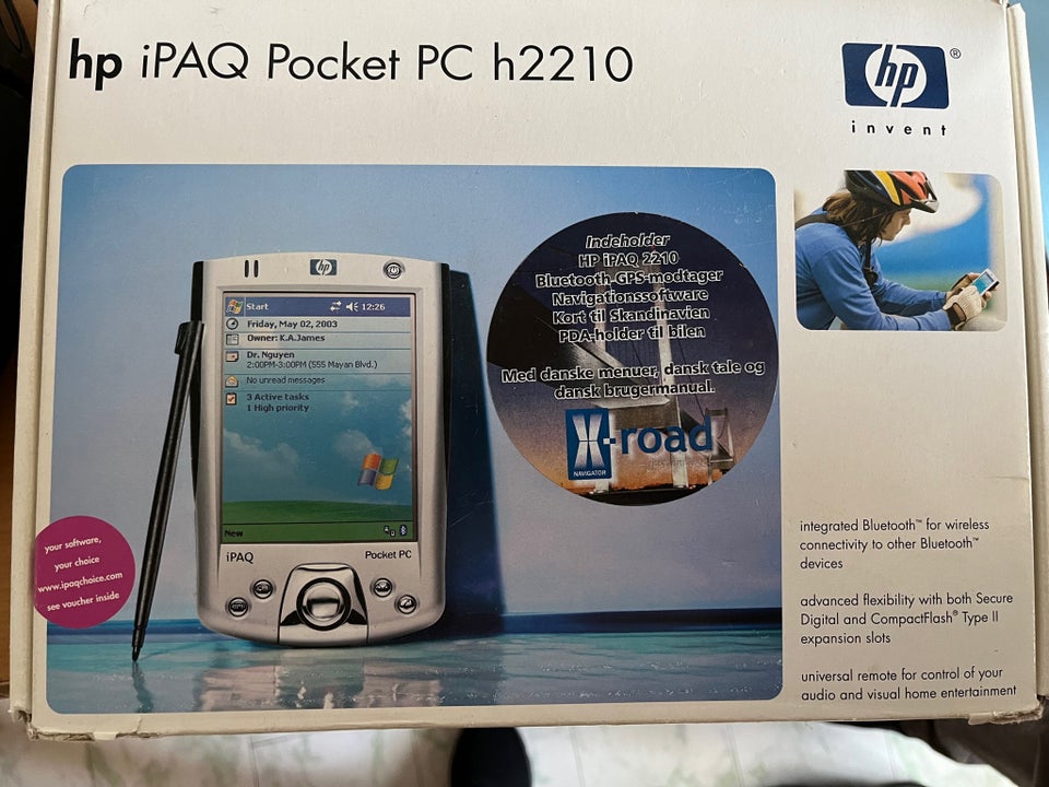 vælge røg kvarter HP IPAQ pocket pc H2210 GPS – dba.dk – Køb og Salg af Nyt og Brugt