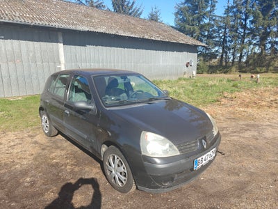Renault Clio II, 1,2 Expression, Benzin, 2004, km 195000, træk, ABS, airbag, 5-dørs, centrallås, sta