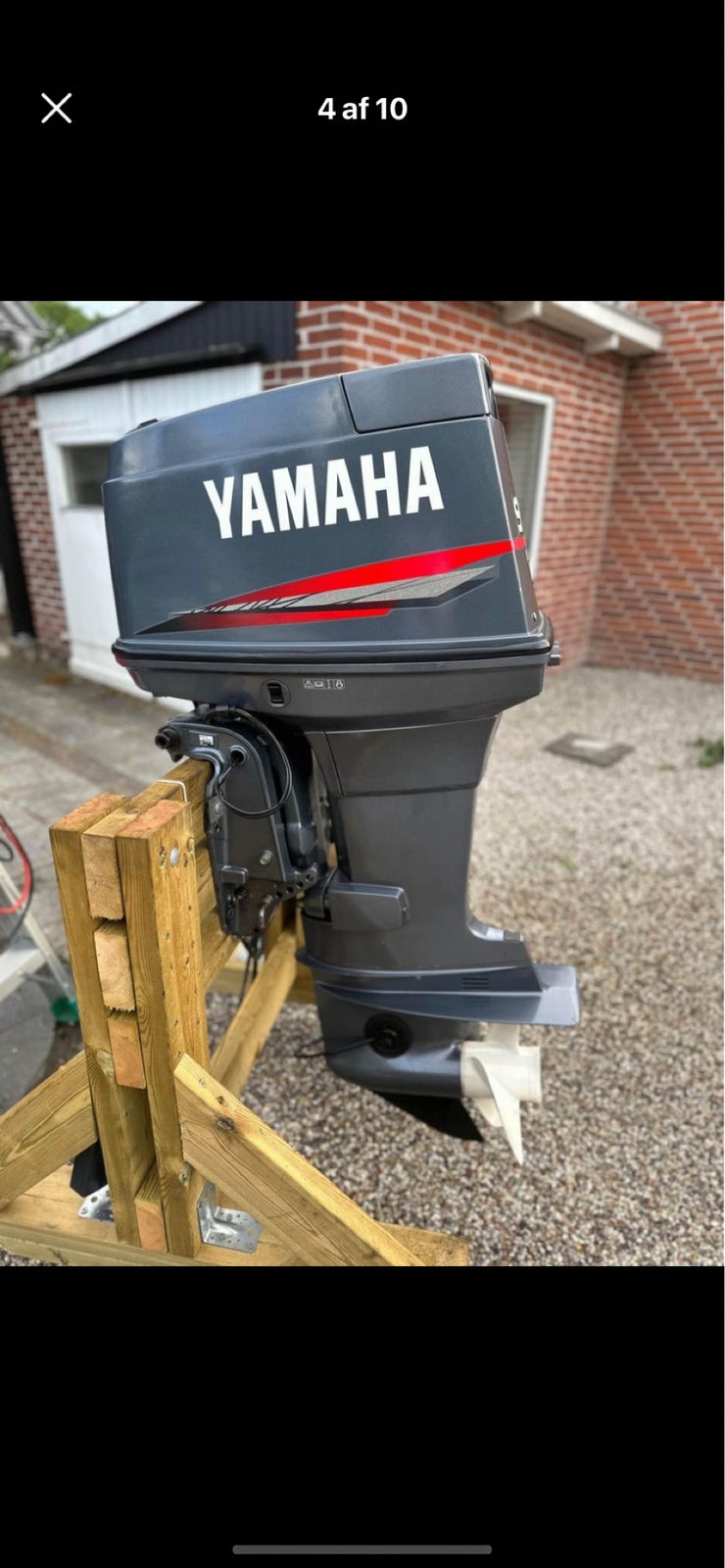 Yamaha påhængsmotor, 90 hk, benzin
