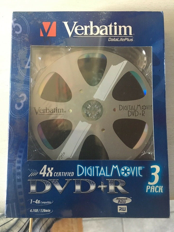 DVD+R brændbare RETRO, Verbatim, Perfekt