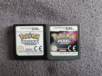 Pokemon white og pearl, Nintendo DS, anden genre, Kan hentes I sønderborg eller sendes på købers reg