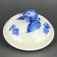 Porcelæn, Låg, Blå Blomst flettet
