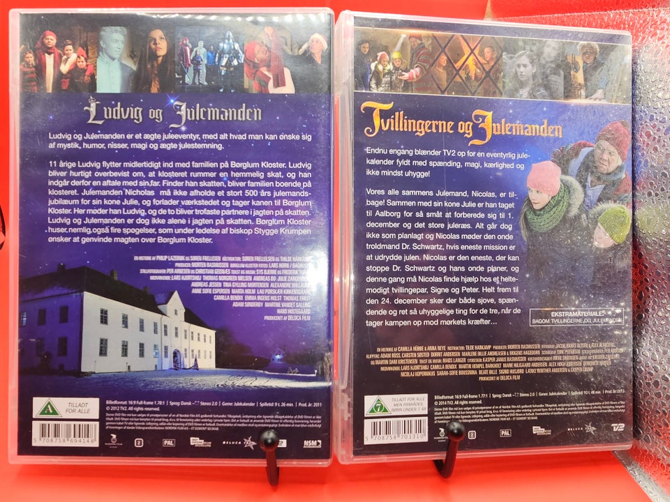 SOLGT - julemanden + Tvillingerne og julemanden, DVD,