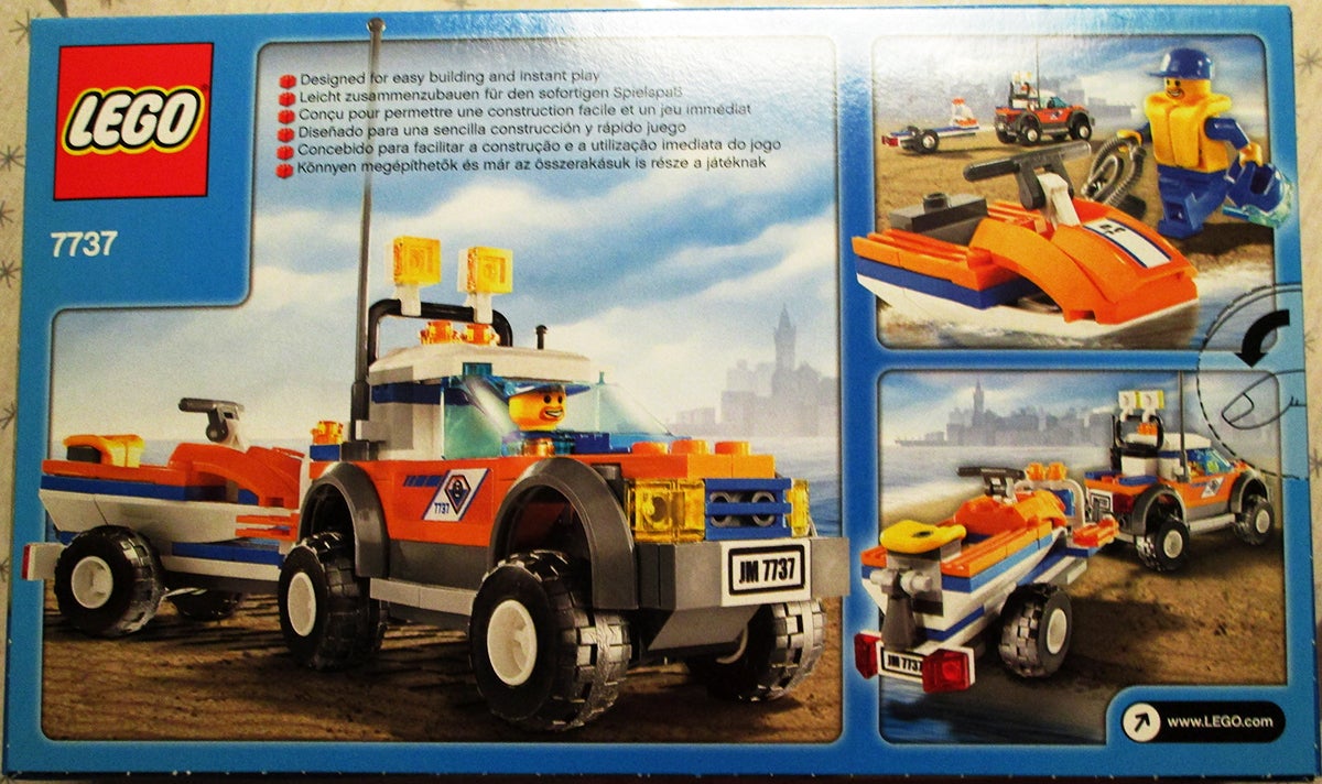 Lego City, 7737 Kystvagt-4WD & Jetscooter dba.dk – Køb og Salg af Nyt Brugt