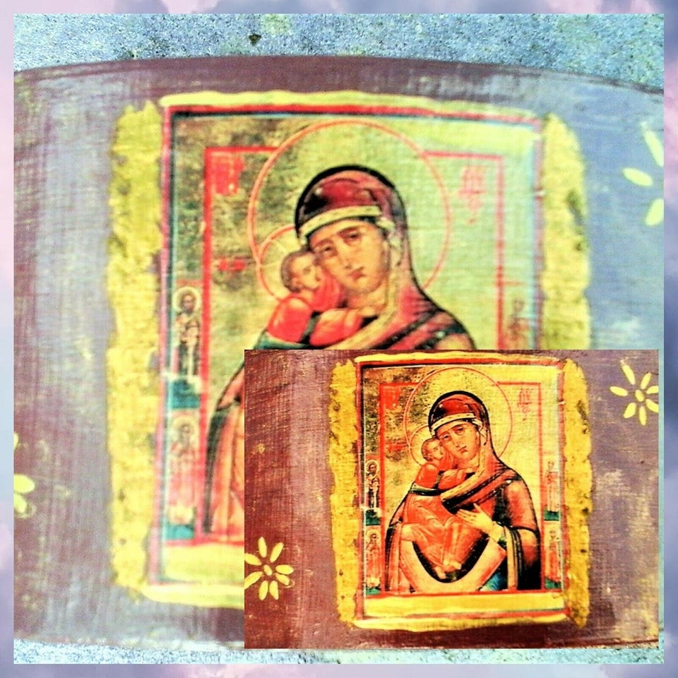 Andre samleobjekter, Jomfru Maria / Madonna decoupage