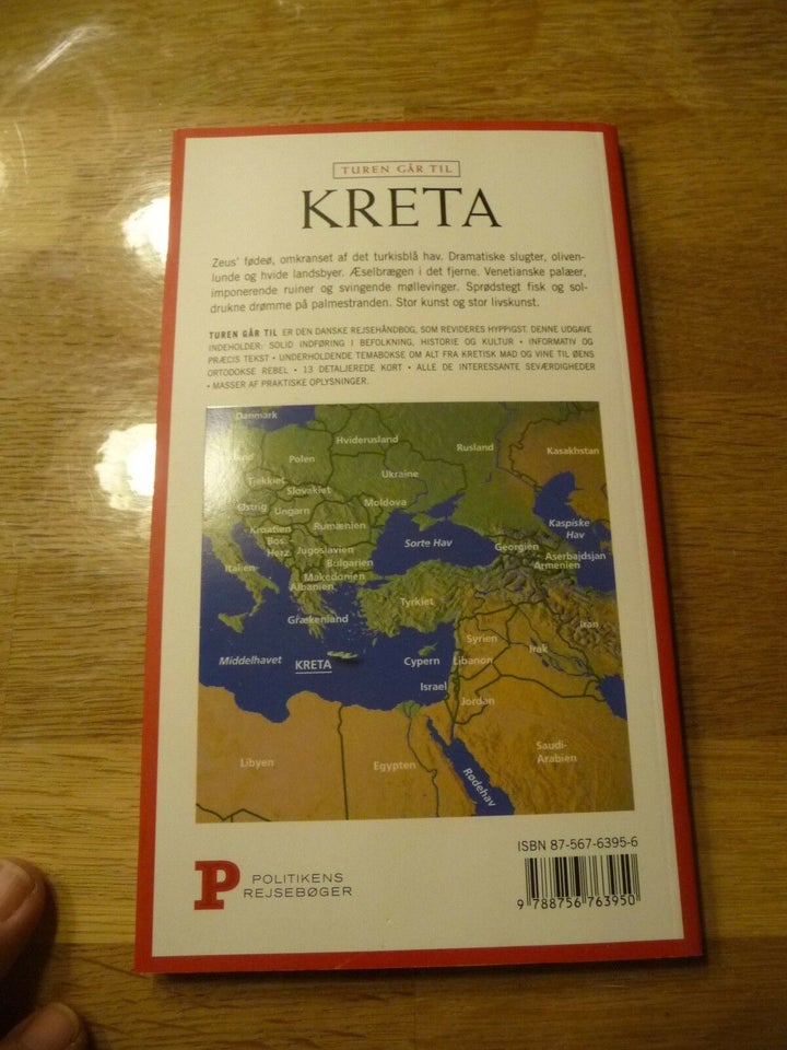 Turen Går Til Kreta, emne: rejsebøger