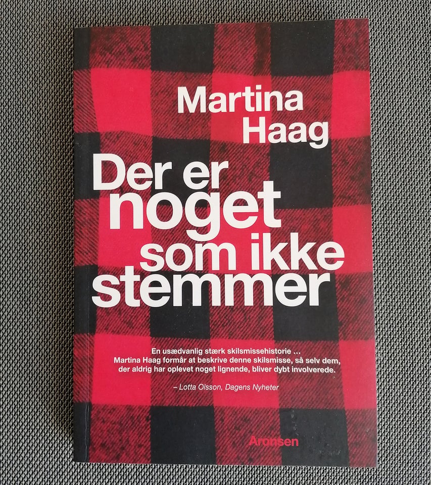 Der er noget som ikke stemmer, Martina Haag, genre: drama