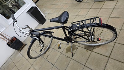 Herrecykel,  SCO Comfort, 56 cm stel, 7 gear, Super flot herrecykel med punkteringsfri dæk ny kæde m