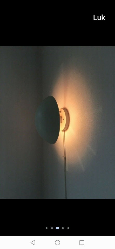Poul Henningsen, Ph hat, Væg lampe
