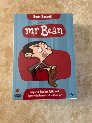 mr Bean Box, DVD, komedie, Helt ny dvd box med 3 dvder  ( den er stadig pakket i plastik )