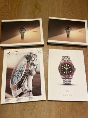 Andet, Rolex, Rolex og Tudor kataloger og magasiner - 2023/24