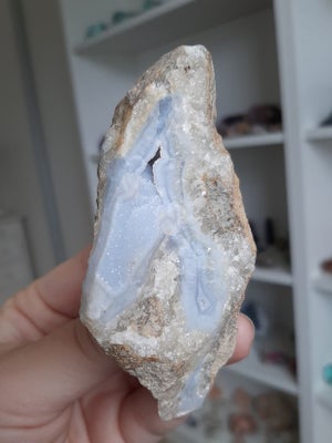 Smykker og sten, Krystaller, Blondeagat (10×5cm) 142g.