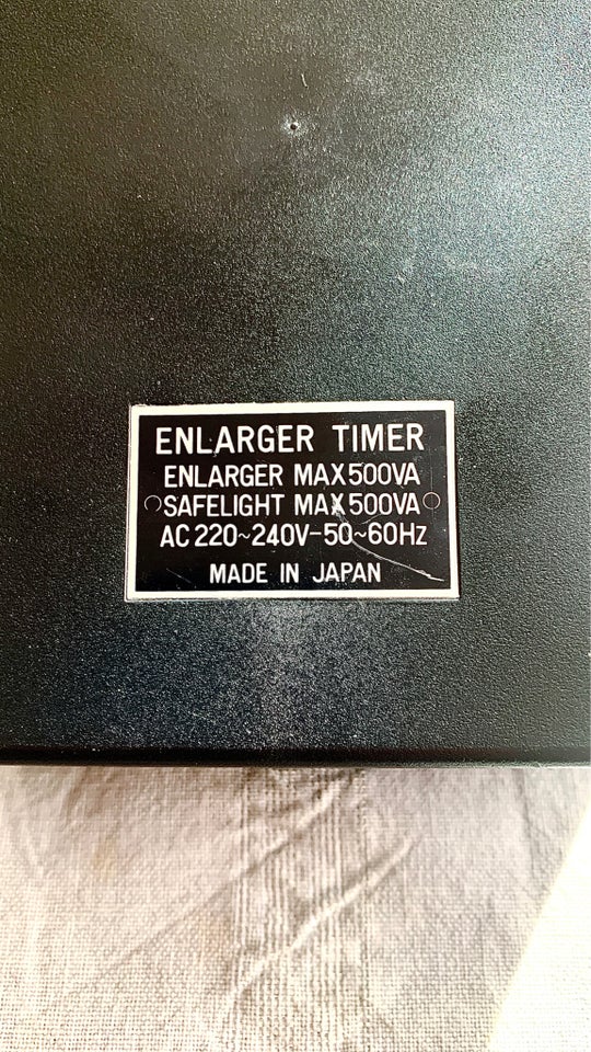 IC ENLARGER TIMER MADE IN JAPAN FOR DARKROOM , IC ENLARGER