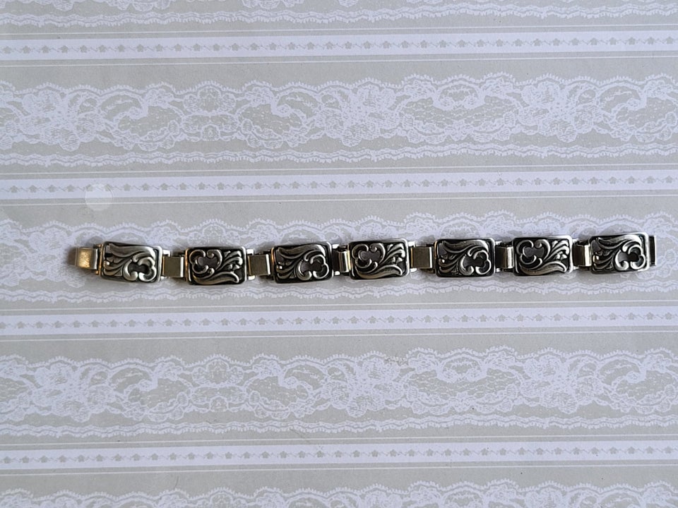 Armbånd, sølv, Vintage