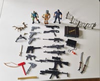 Figurer, Actionmænd, våben