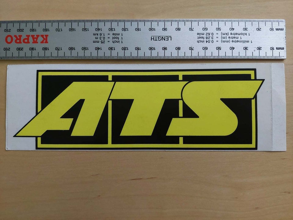 Klistermærker, ATS logo