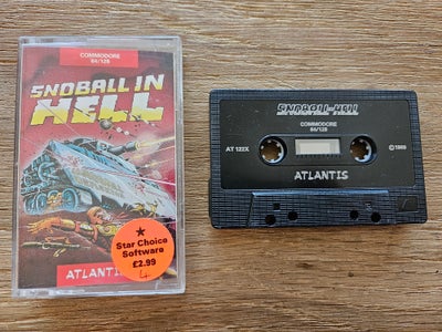 Snoball in Hell, Commodore 64 & C128, 


Atlantis Software, 1989:


"Snoball in Hell"


Horisontalt 