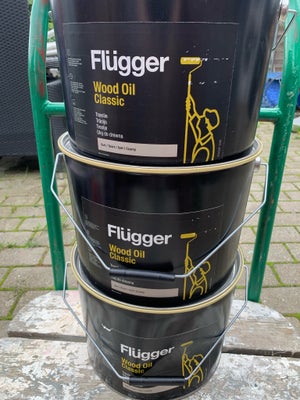 Spar 2.697kr Flügger Wood Oil Classic - Træolie, 30 liter, Sort, Spar 2.697kr
Sort Overskud fra proj