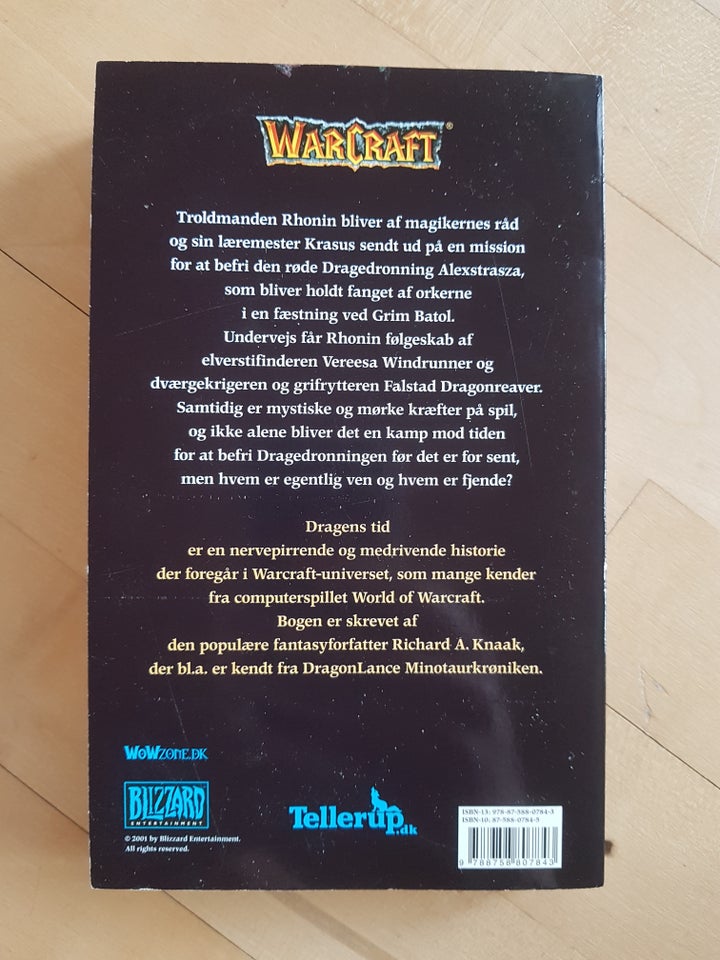 Warcraft - Dragens tid, Richard A. Knaak, genre: fantasy