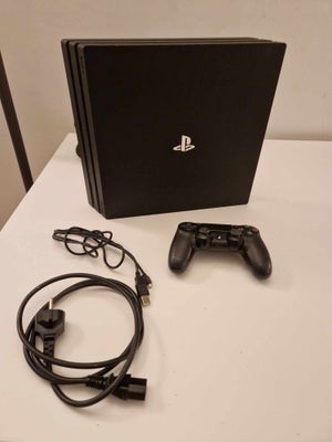 Playstation 4 Pro, PS4 pro, Perfekt, Sony PlayStation 4 Pro, 1TB

Sælger min PS4 Pro (1TB) med én co