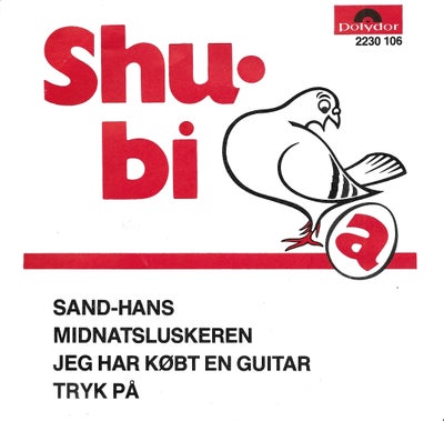 EP, Shu-Bi-Dua, Sand-Hans, Rock, Cover: EX
Vinyl: EX