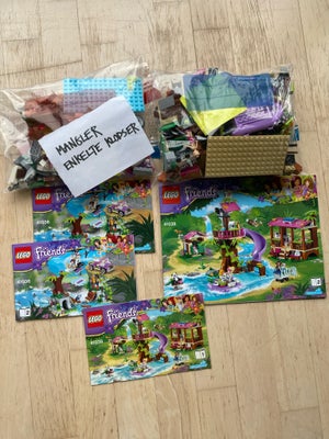 Lego Friends, 41038, 41036, Fra røg- og røgfrit hjem. 